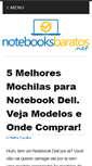Mobile Screenshot of notebooksbaratos.net